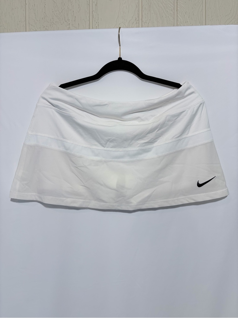 NWT Women’s Nike Dri-Fit White Tennis Skirt Size L